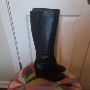 Nine West wedge boots
